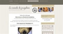 Desktop Screenshot of lemondedejosephine.com